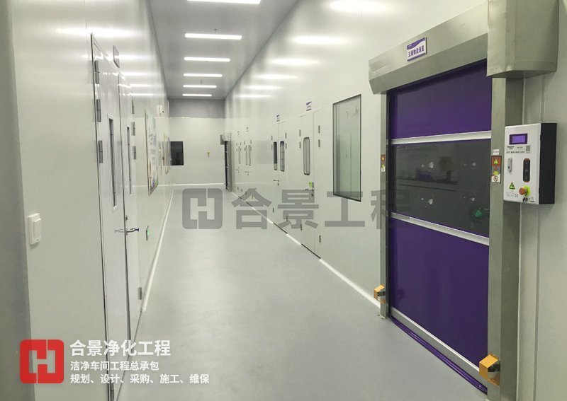 鋰電池?zé)o塵車(chē)間廠房建設(shè)完工